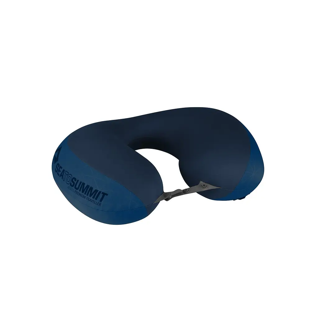 Надувная подушка Aero Pillow Premium Traveller Sea To Summit Темно-синий - фото 1