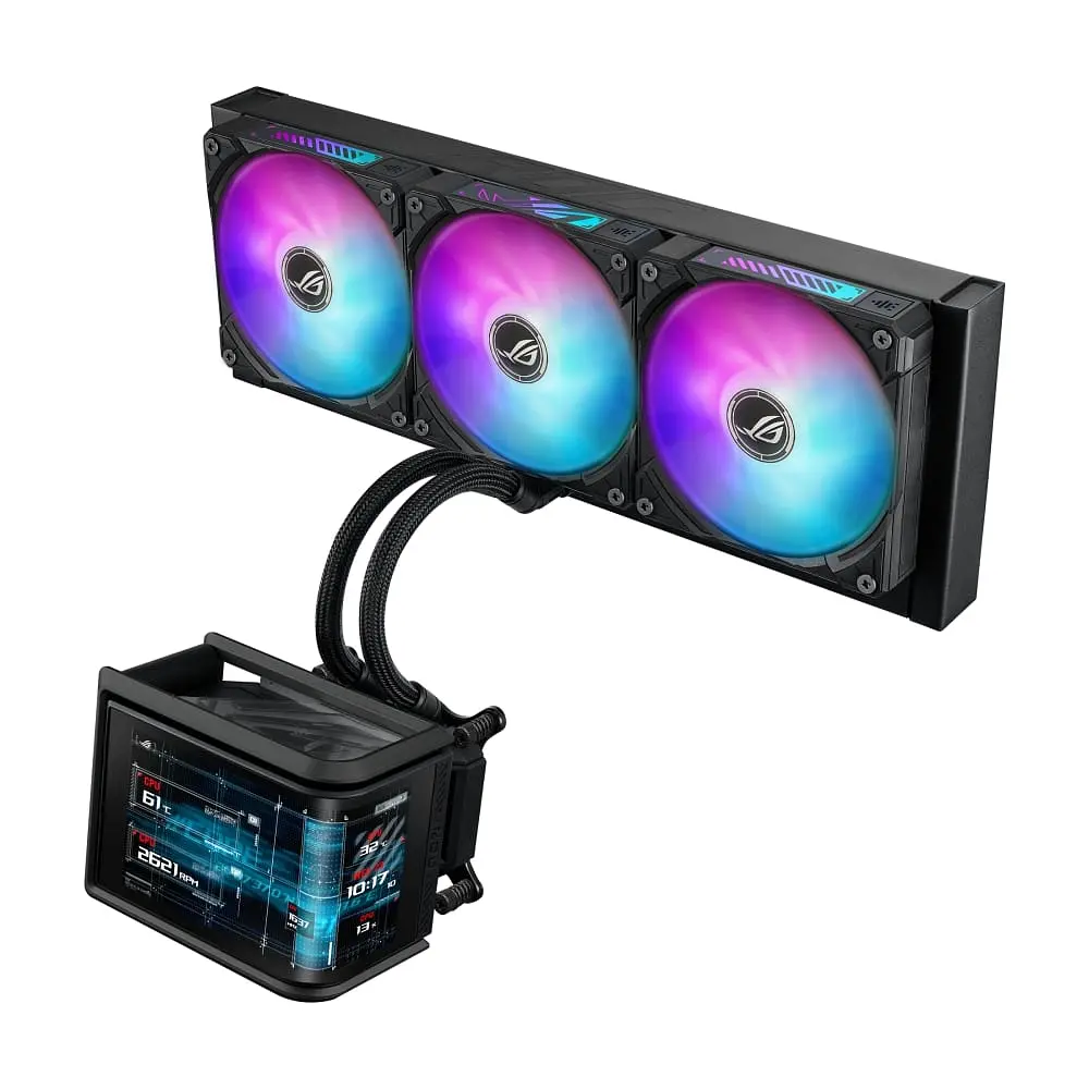 Система водяного охолодження Asus ROG Ryuo IV SLC 360 ARGB (90RC0151-B0EAY0) - фото 2