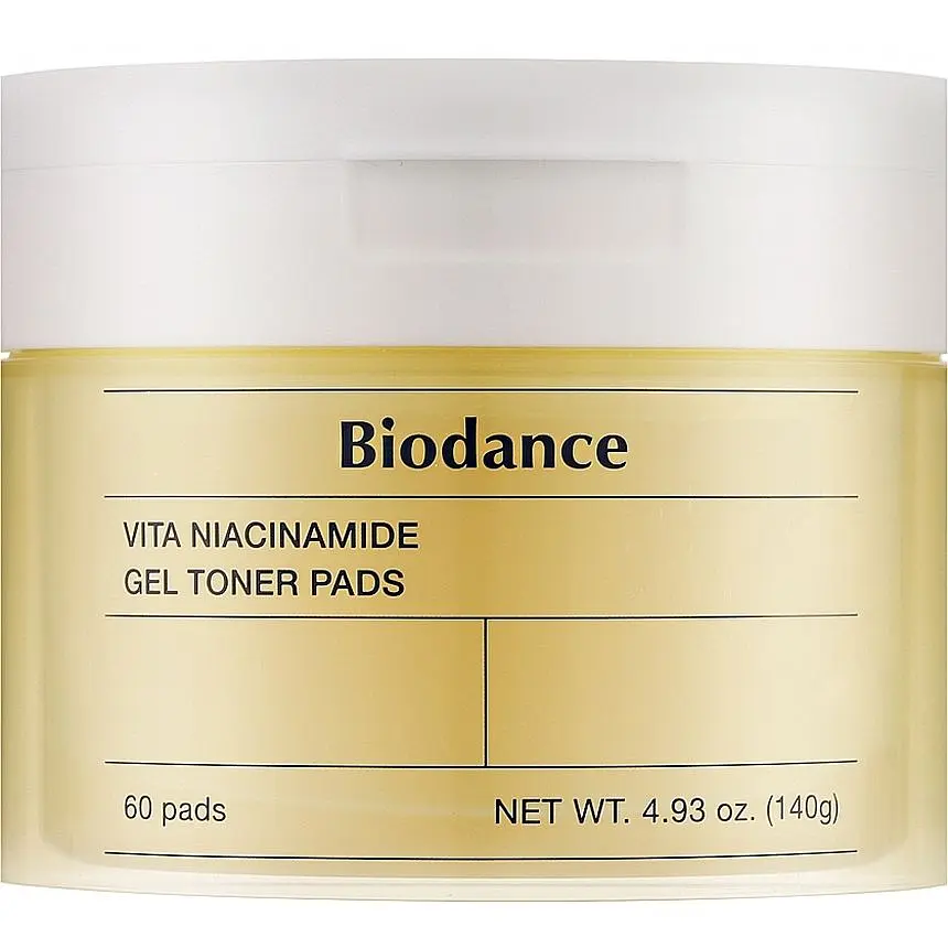 Гелеві тонер-пади для рівного тону Biodance Vita Niacinamide Gel Toner Pad 60 шт. - фото 2