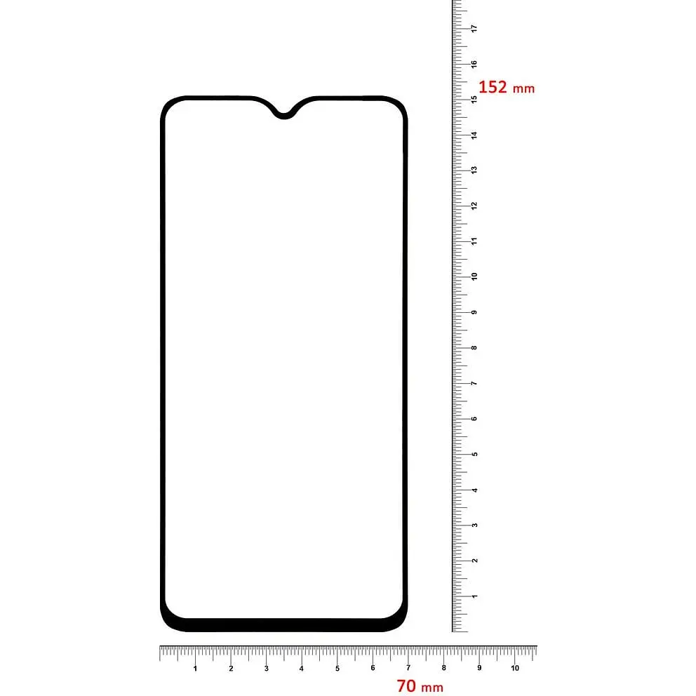 Защитное стекло BeCover для Vivo Y15 Black (703945) - фото 3