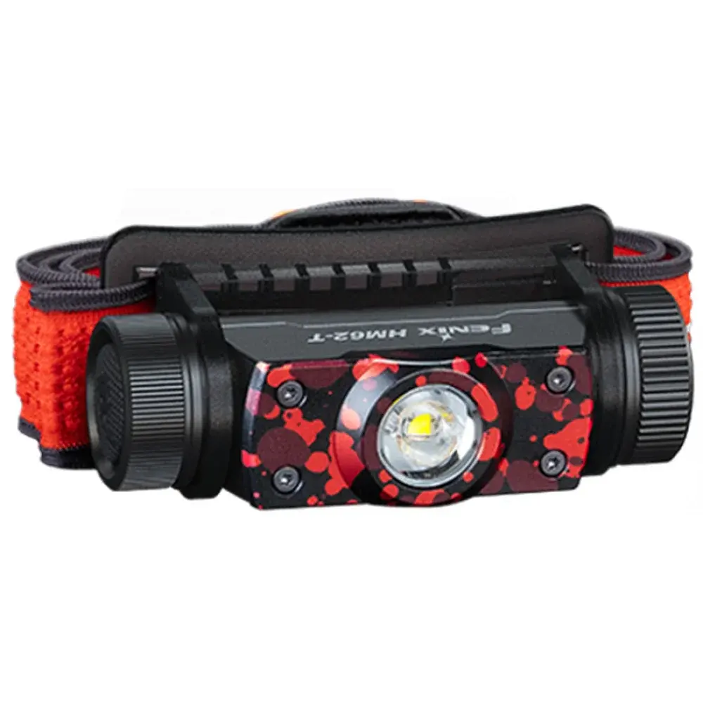 Ліхтар налобний Fenix HM62-T V2.0 Black/red - фото 2