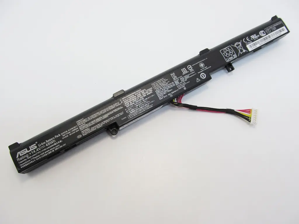 Акумулятор для ноутбука Asus ROG GL553/GL753 A41N1611, 3350 mAh (48Wh), 4cell, 14.4V, Li-ion, чорний - фото 2