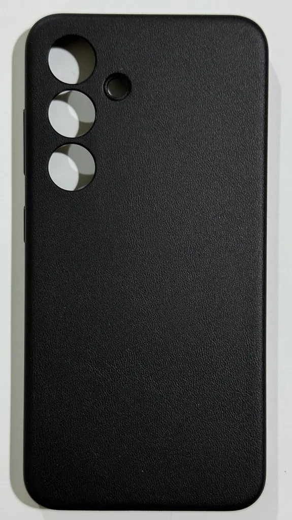 Оригінальний шкіряний чохол для Samsung Galaxy S24 Vegan Leather Case Black GP-FPS921HCABW SM-S921 - фото 4