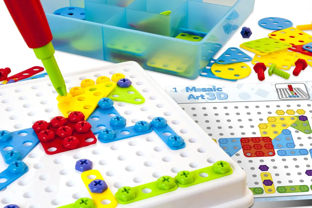 Конструктор Miniland Мозаїка, 180 деталей (95020) - фото 2