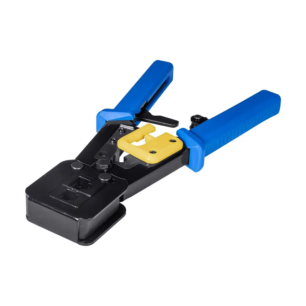Кримпер E-NET CT-01/6P+8P Інструмент для обтискання конекторів RJ45 прохідного типу (74-00116) - фото 2
