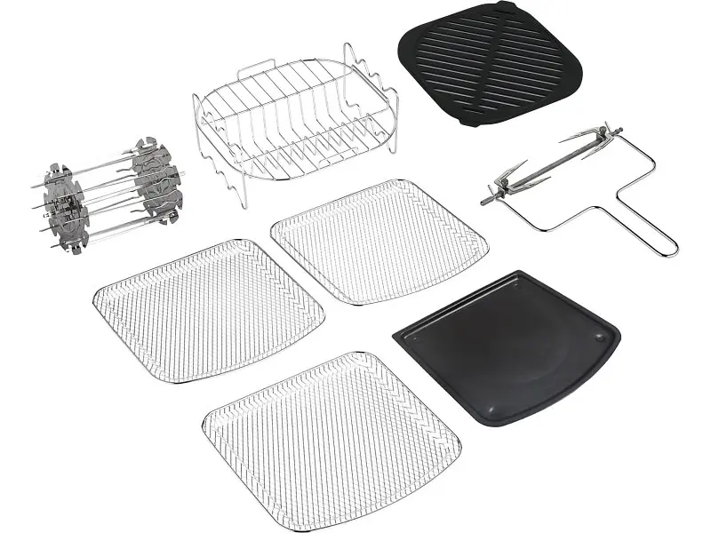 Мультипіч (аерофритюрниця) Tesla AirCook & Grill QG600 - фото 6