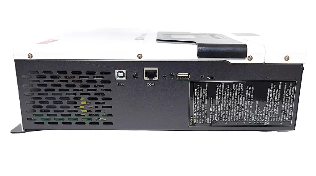 Инвертор гибридный Must PV18-1012 VPM 1000W 12V MPPT 60A 15-105V чистая синусоида 230V 50Hz IP20 AC заряд 20A - фото 4