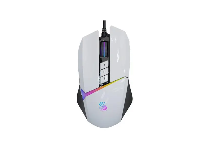 Миша A4Tech Bloody W60 Max Panda White
