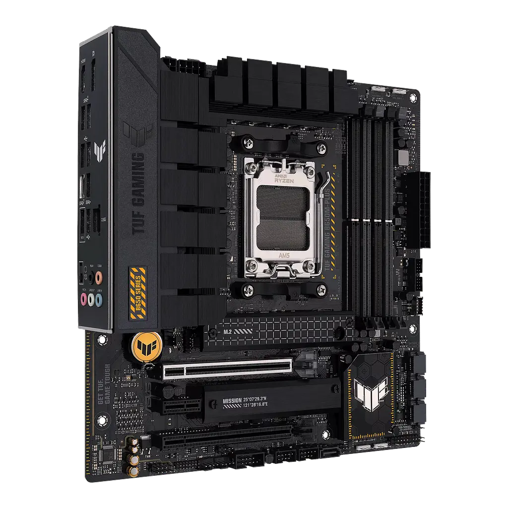 Материнська плата Asus B650M-Plus TUF Gaming Socket AM5 (TUF GAMING B650M-PLUS) - фото 2