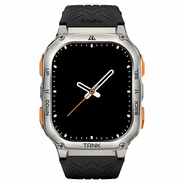 Смарт-часы Kospet TANK M3 Ultra Silver - фото 2