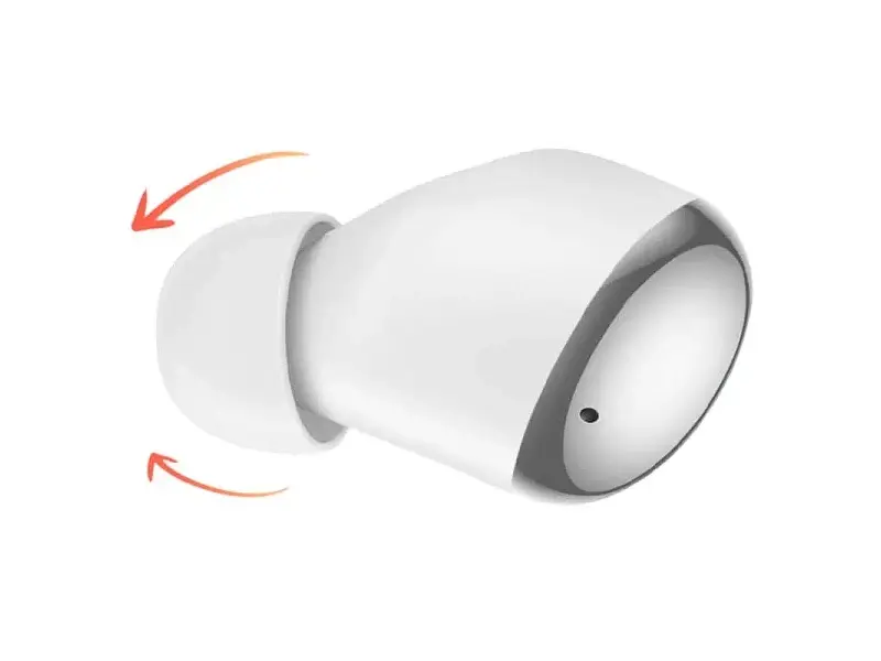 Навушники TWS (повністю бездротові) Xiaomi Redmi Buds 4 White (BHR5844CN) - фото 3