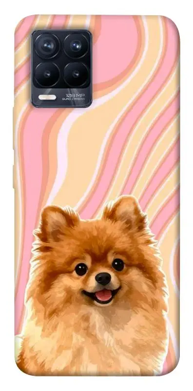 TPU чехол Demsky Pastel spitz для Realme 8