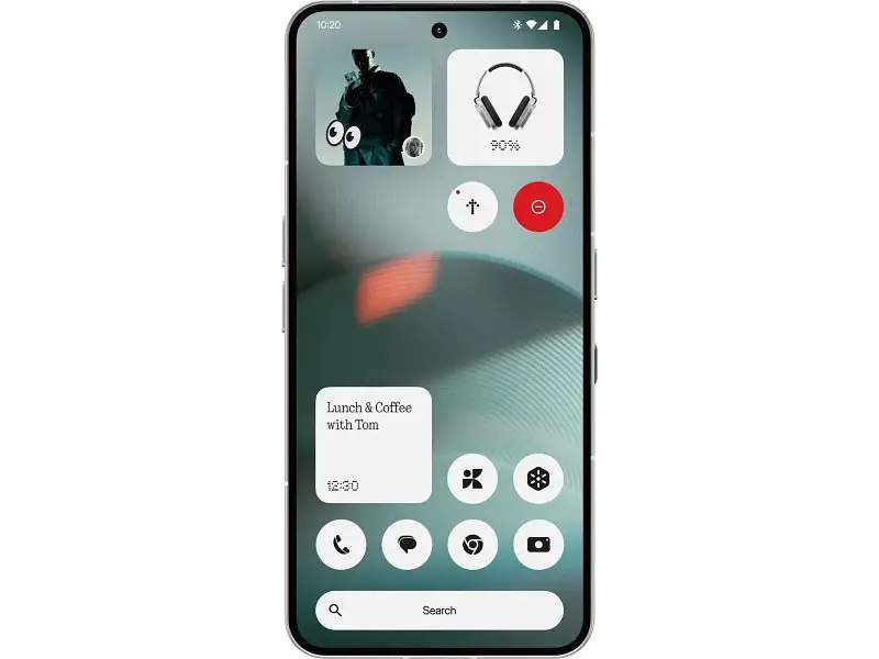 Смартфон Nothing Phone (3) 12/256GB White - фото 2