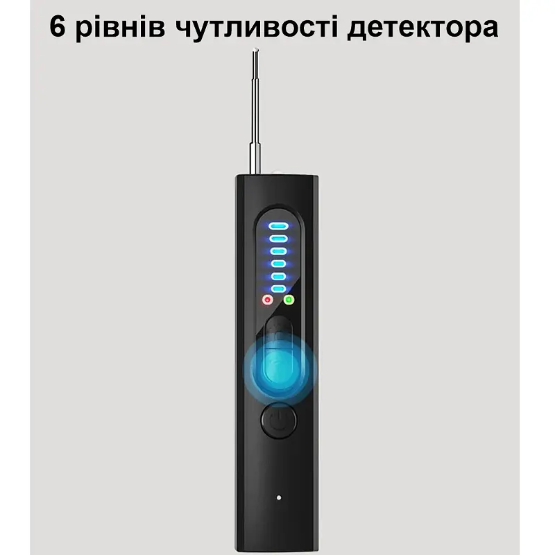 Детектор жучків, прихованих камер і магнітів - антижучок 3 в 1 з ліхтариком Savetek X13 (GS-R39) (100967) - фото 4