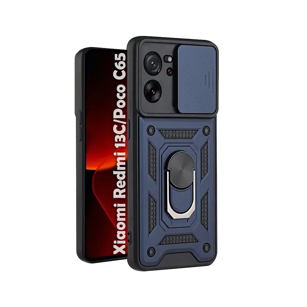 Чохол до мобільного телефона BeCover Military Xiaomi Redmi 13C / Poco C65 Blue (710562) - фото 3