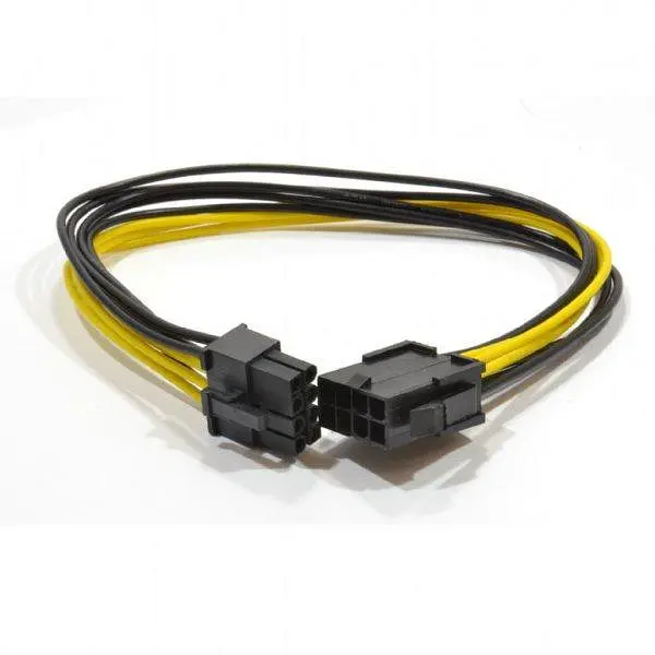 Кабель питания Cablexpert 6+2 pin 8 pin папа-адаптер для видеокарт - фото 3