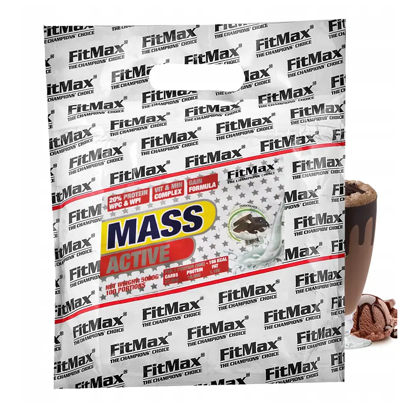Гейнер Fitmax Mass Active, 5 кг - Шоколад