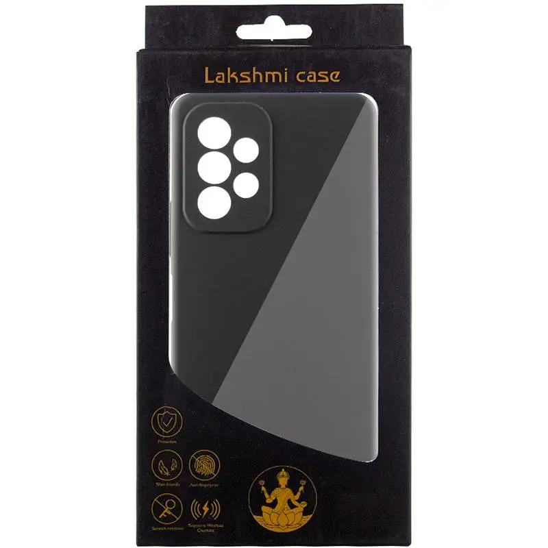 Чохол Silicone Cover Lakshmi Full Camera (AAA) для Samsung Galaxy A23 4G Чорний/Black - фото 2