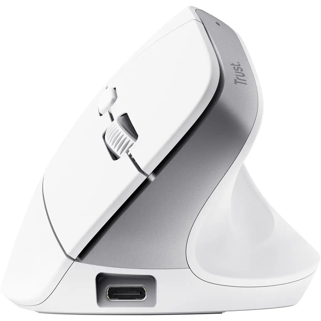 Мишка Trust Bayo+ Ergonomic Wireless/Bluetooth White (25399) - фото 7