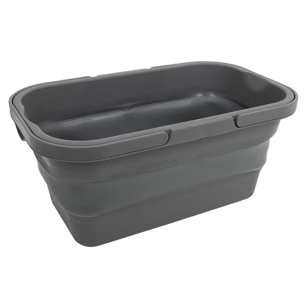 Кошик складаний Bo-Camp Foldable Box With table Top 17L Grey (6303695) - фото 3