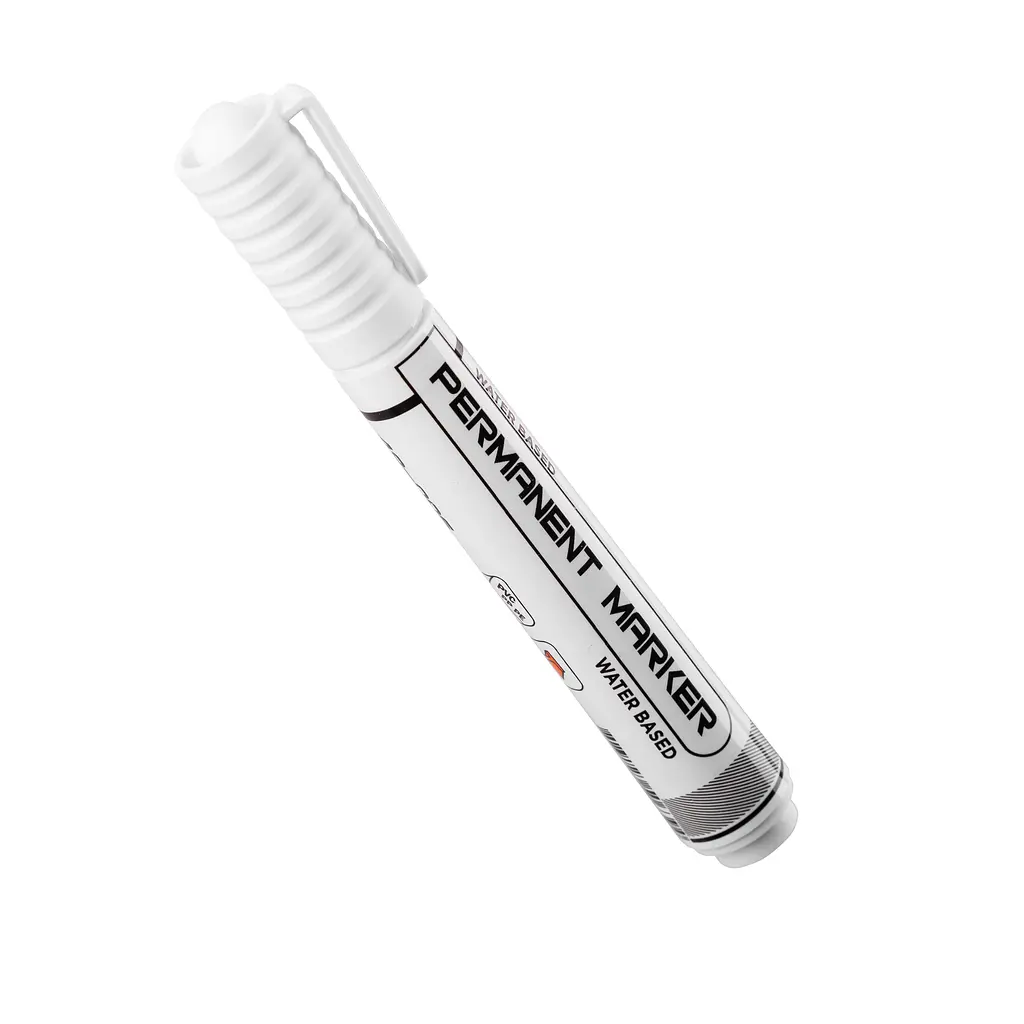 Маркер білий Polax 4мм (49-006) - фото 2