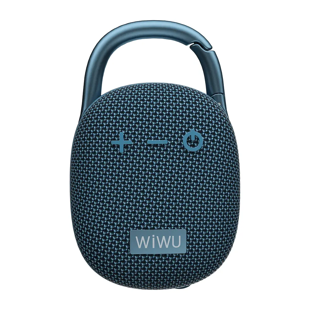 Портативна колонка WIWU H3 Clip Fun Portable Wireless Speaker Blue (6977703650716) - фото 5