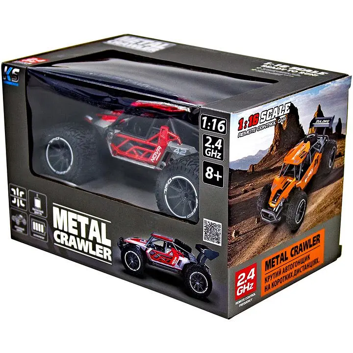 Машинка на радіокеруванні Sulong Toys 1:16 Metal Crawler Nova Red (SL-231RHGR) [114235] - фото 9