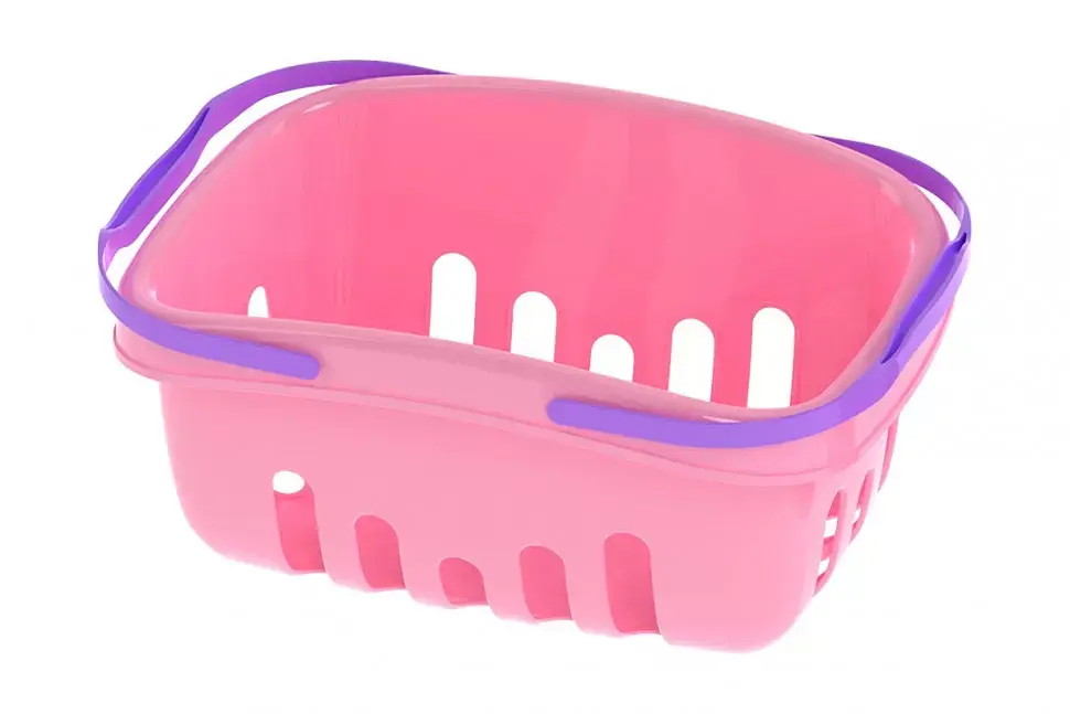 Ігровий кухонний набір посуду 7181TXK з кошиком - фото 2