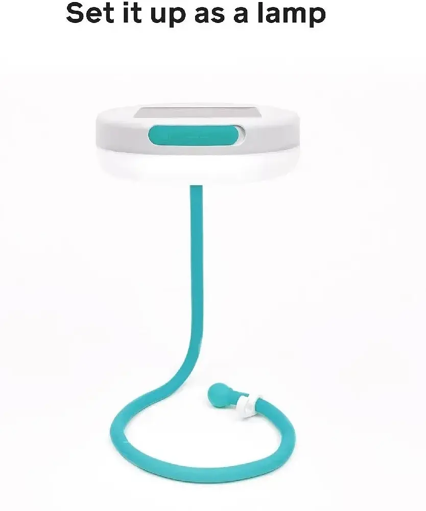 Портативний ліхтар Biolite Solar FlexLight Білий-Блакитний - фото 3
