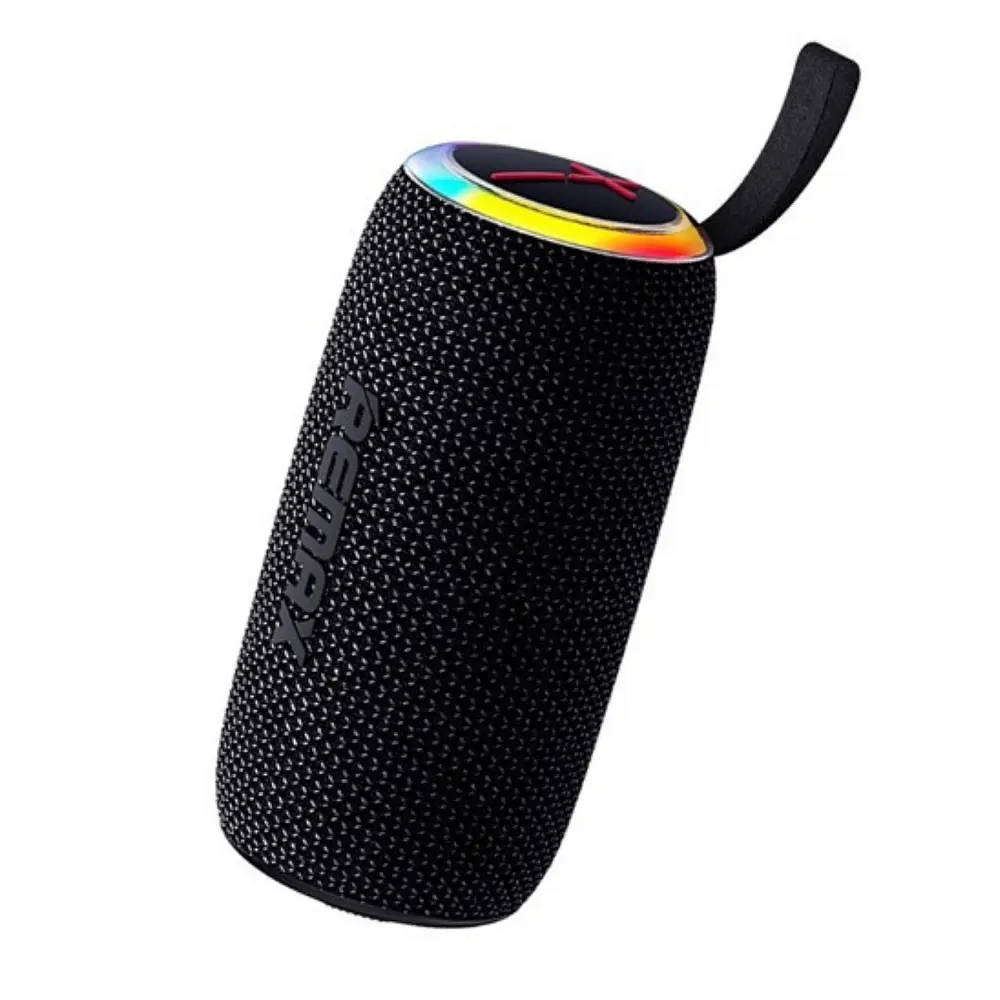 Портативна колонка REMAX RB-M82 Party Light Portable Wireless Speaker, 2*7W, Black - фото 2