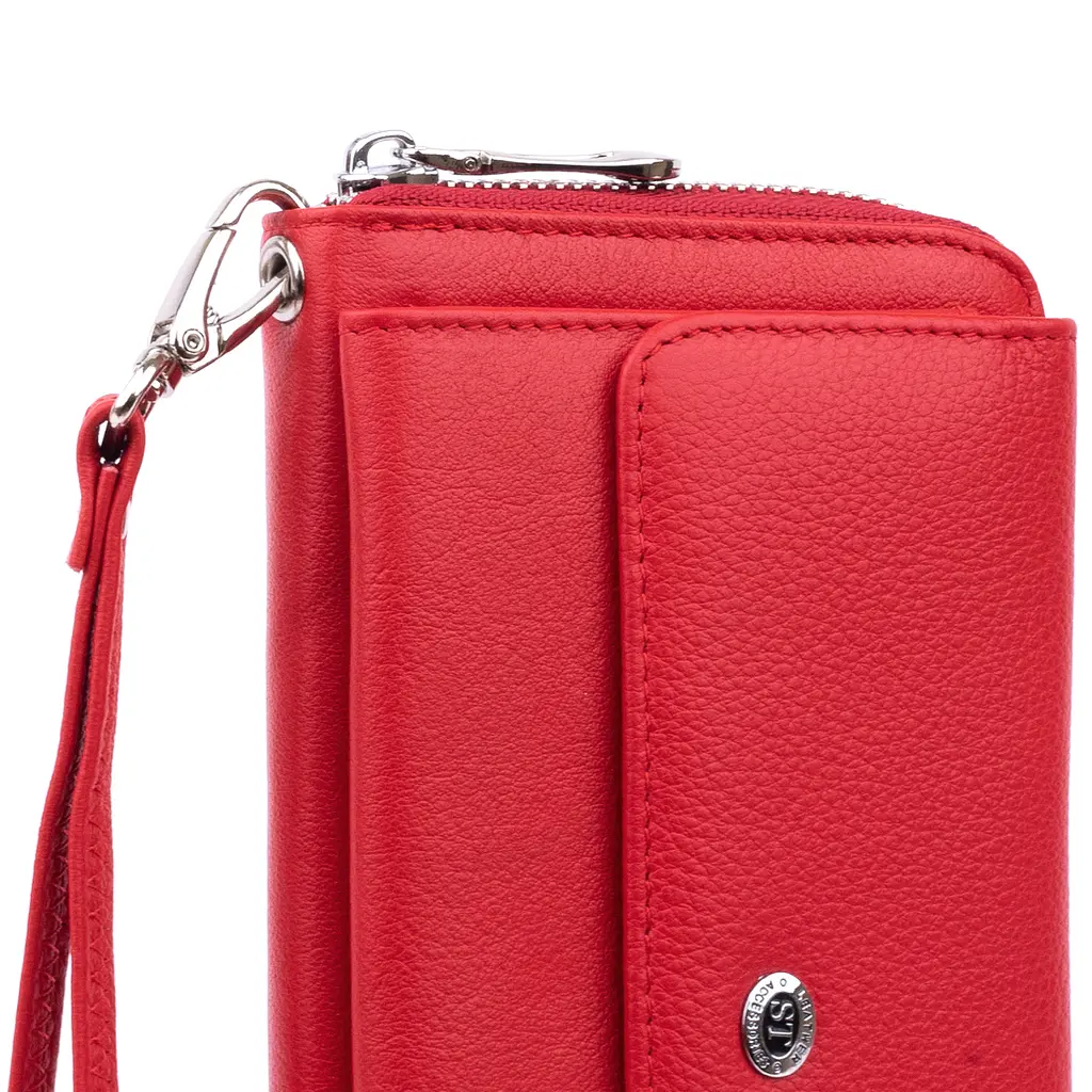 Кожаный женский кошелек ST Leather 20х10х2.5 см acs0015305 - фото 3