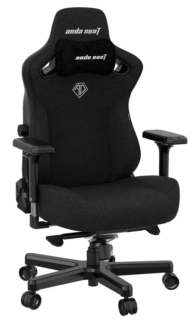 Ігрове крісло Anda Seat Kaiser 3 L Black Fabric (AD12YDC-L-01-B-CF) - фото 7
