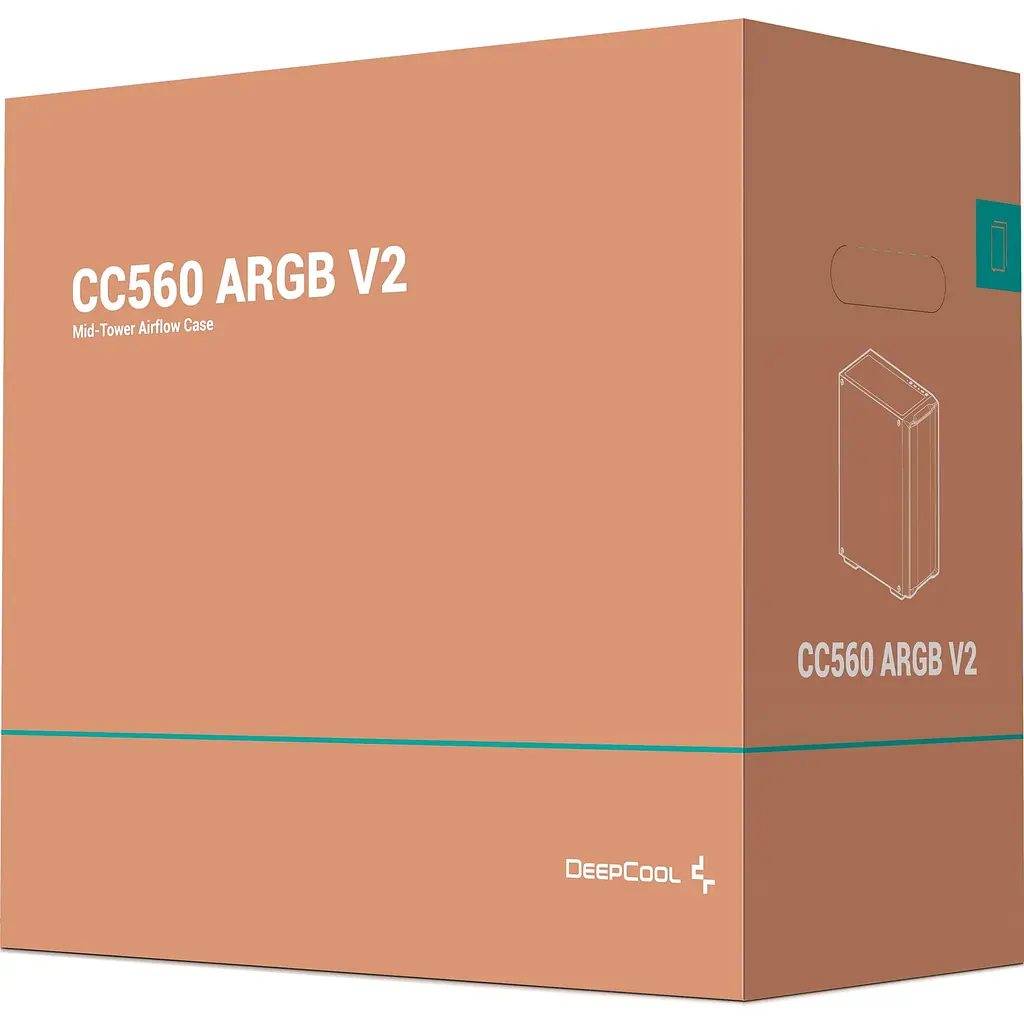 Корпус Deepcool CC560 ARGB V2 (R-CC560-BKTAA4-G-2) [146725] - фото 13