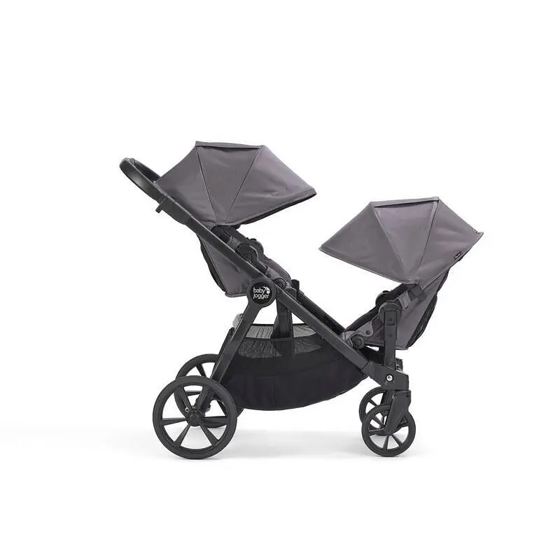 Прогулянковий візок для двійні Baby Jogger City Select 2, Basic Radiant Slate - фото 6