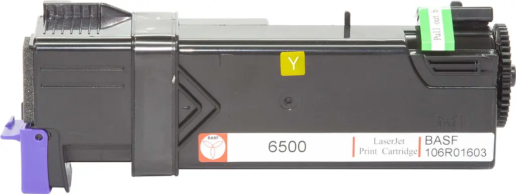 Картридж тон. BASF для Xerox Phaser 6500/WC6505 аналог 106R01603 Yellow ( 2500 ст.) (BASF-KT-106R01603) - фото 2