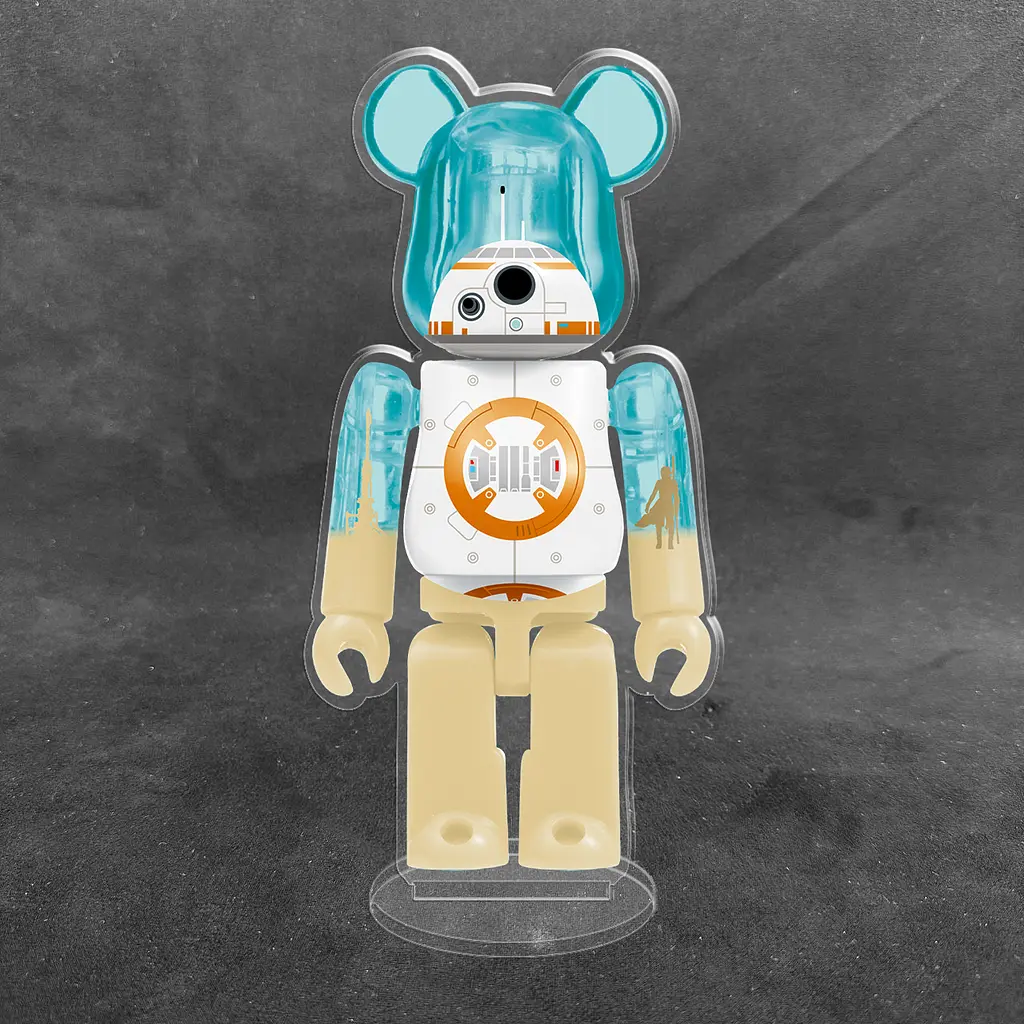 Акрилова колекційна фігурка Bearbrick R2D2 - фото 2