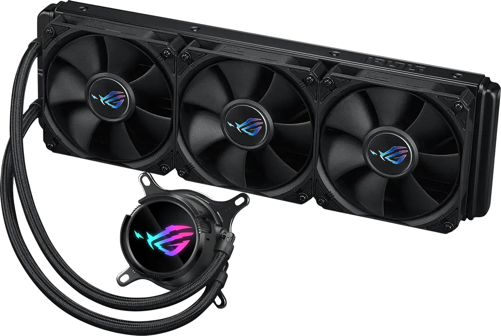 Водяне охолодження Asus ROG Strix LC III 360 ARGB Black (90RC00T0-M0UAY0) - фото 2