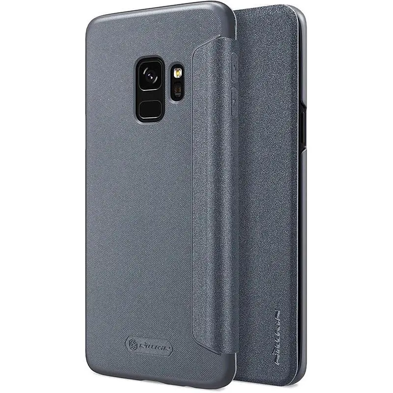 Чохол-книжка Nillkin Sparkle Leather Case Samsung Galaxy S9 Black - фото 7