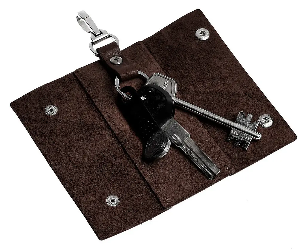 Шкіряна ключниця GRANDE PELLE 11х5 см acs0025845 - фото 3