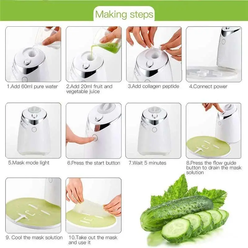 Прилади для виробництва натуральних інгредієнтів SUNROZ Face Fruit Mask Maker - фото 3