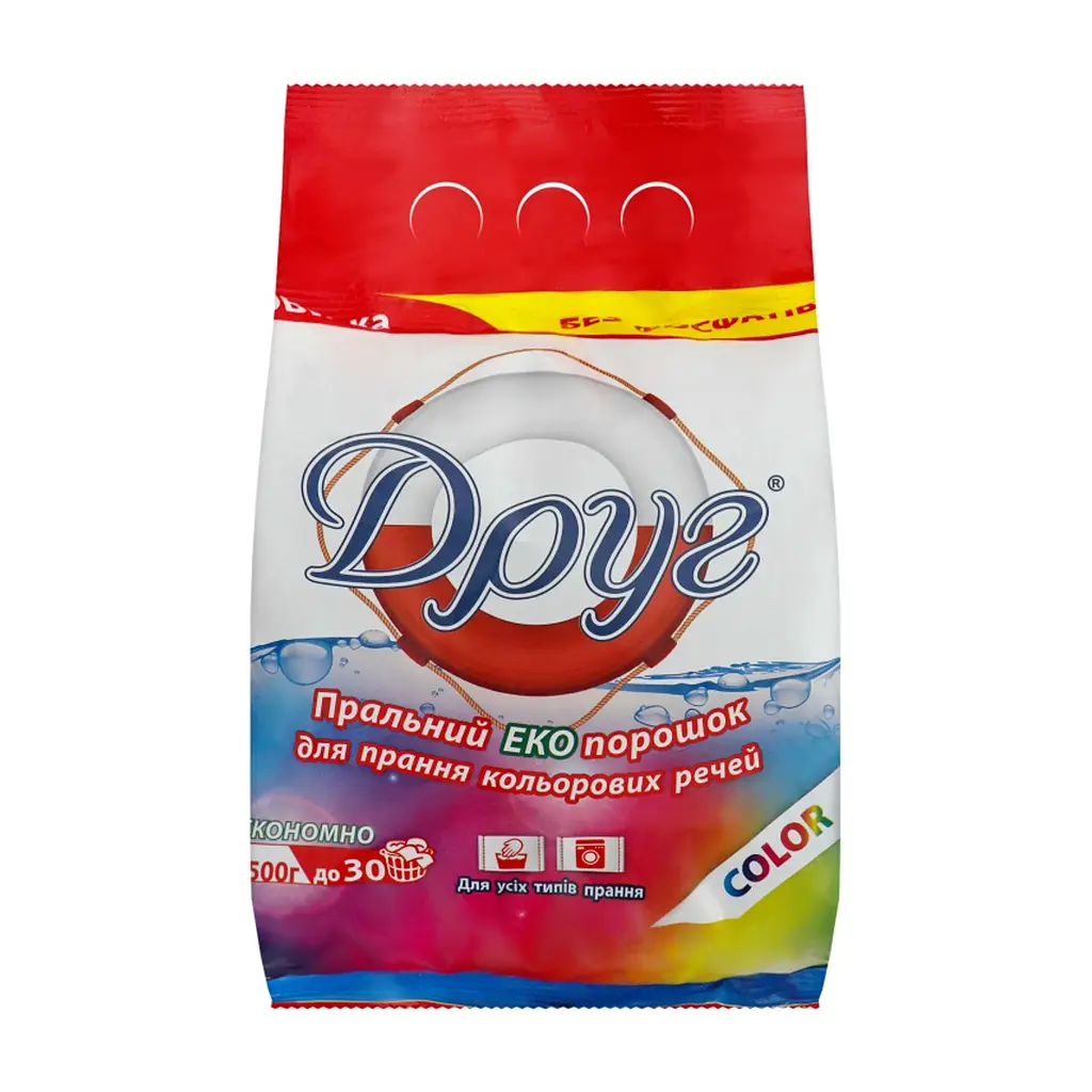 Пральний порошок Друг Color 1.5 кг (4820023366480)