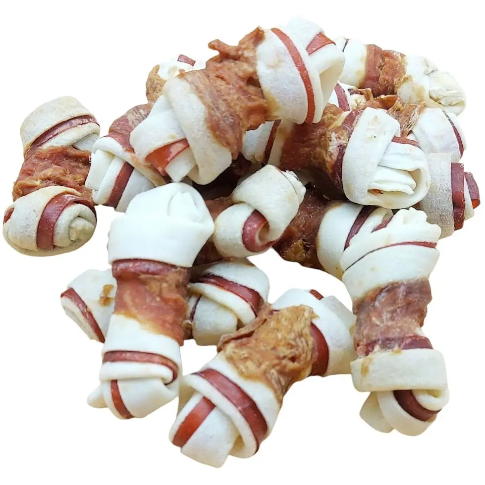 Лакомство для собак Lucky Star Витая кость-узелок из утки 200 г (RPM002S) - фото 2