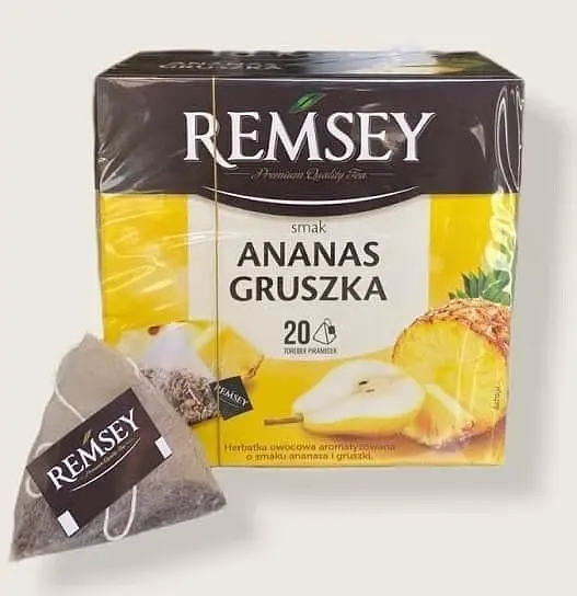 Чай фруктовий Remsey Ananas Gruszka зі смаком ананаса та груші 20 пак