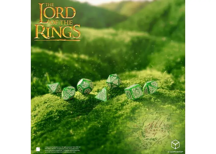 Набір кубиків The Lord of the Rings: Shire Dice Set (7 шт.) (LOTR/190166/SHI/A) - фото 7