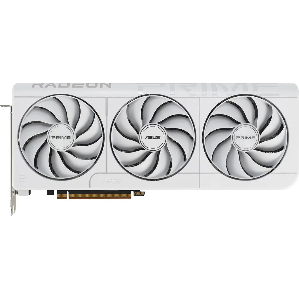 Відеокарта Asus Prime Radeon RX 9070 XT OC Edition 16GB White (PRIME-RX9070XT-O16G-WHITE) EU [155595] - фото 2