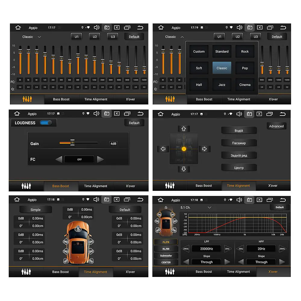Универсальная магнитола K802 9 Android 12 4/32 CarPlay IPS (42450-K802A_3696) - фото 12
