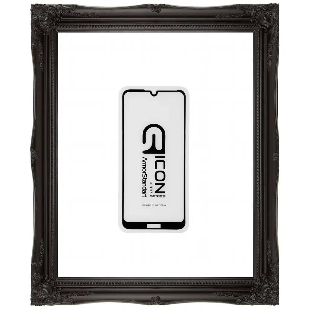 Скло захисне Armorstandart Icon Huawei Y6 2019 Black (ARM55986-GIC-BK) - фото 3