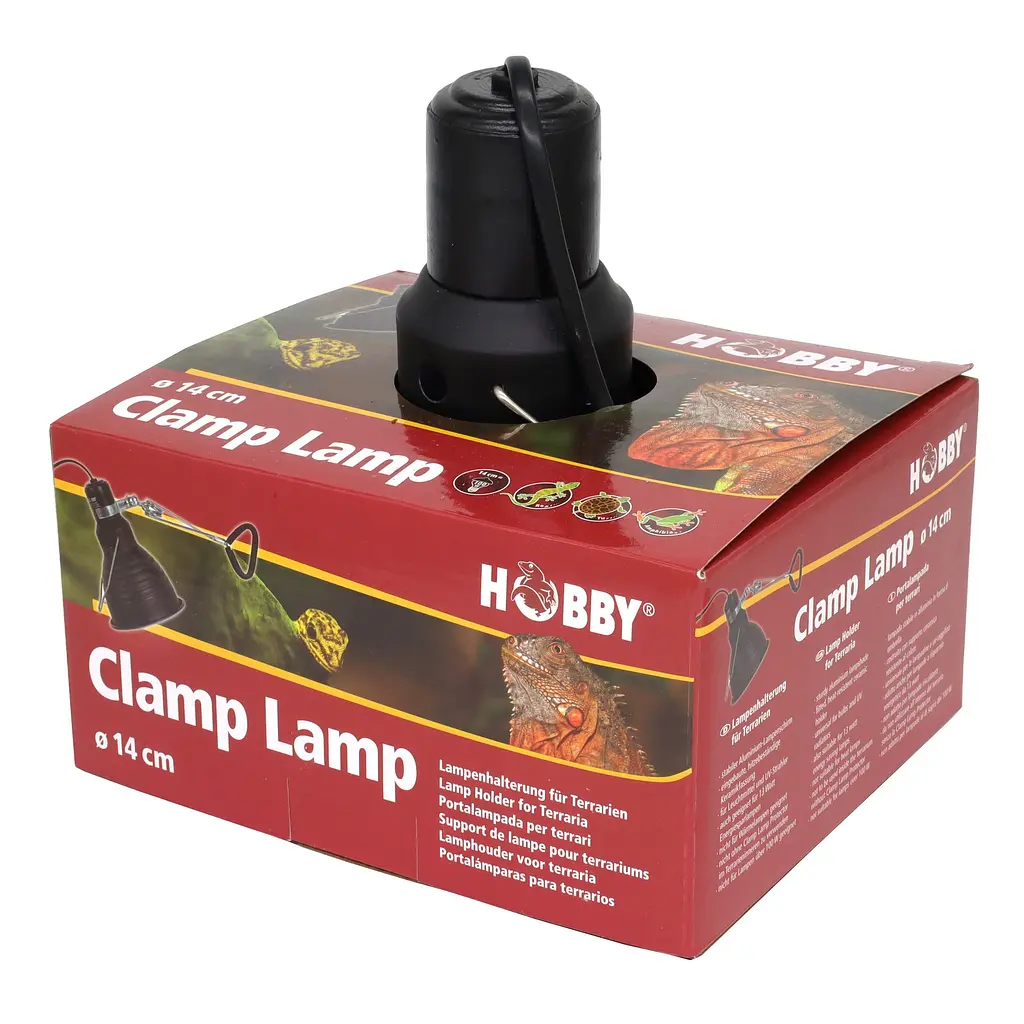 Світильник глибокий рефлекторний Hobby Clamp Lamp 14см 100 Вт (37058) - фото 6