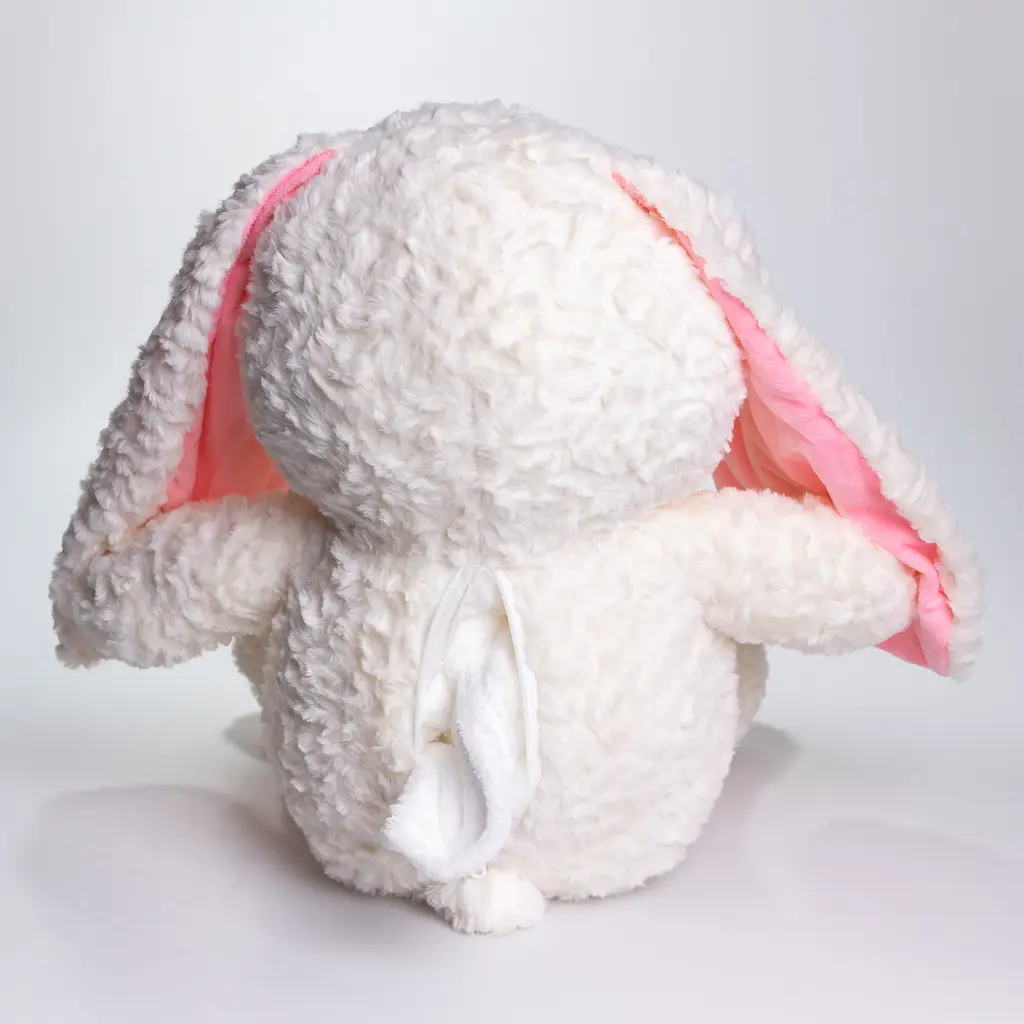 Мягкая игрушка-плед и подушка 3 в 1 Зайчик плед в игрушке 35×32×40 (см) Белый Colorful Home 509-9W - фото 5