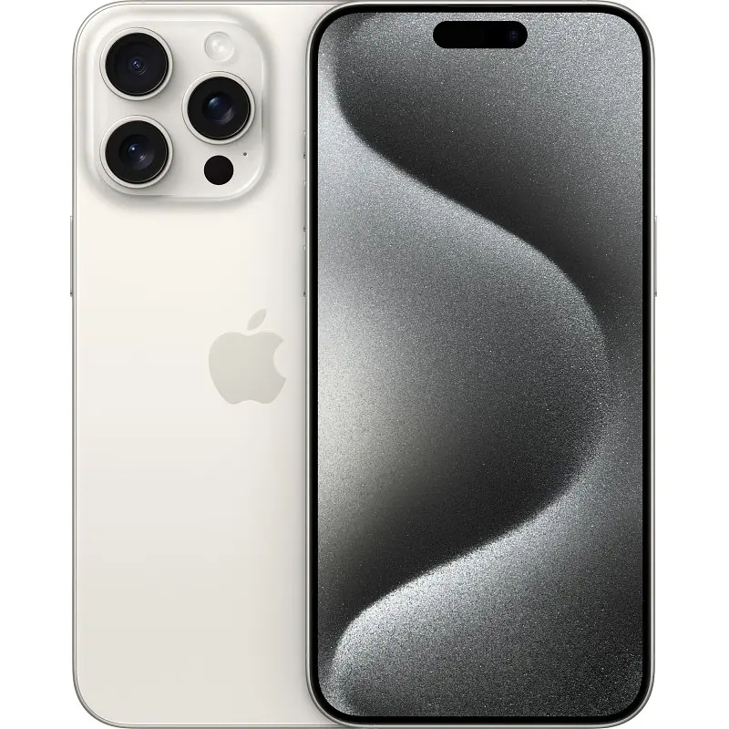 Смартфон Apple iPhone 15 Pro Max 256Gb White Titanium Refurbished (2745329415)